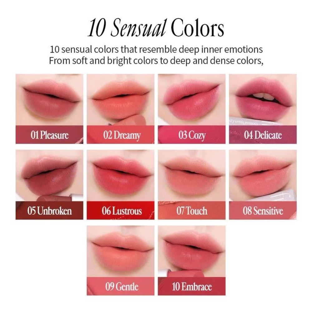 Freshian Sensual Vegan kbeauty Lipstick Blur 02 Dreamy, Long-Lasting Matte NIB - Picture 3 of 4